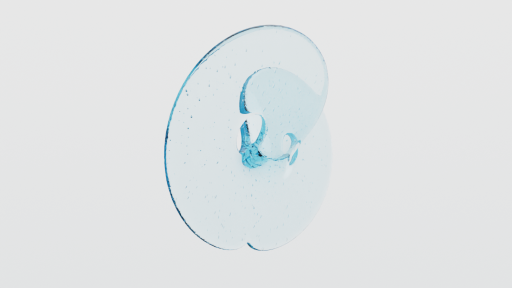Blender ice attractor preview